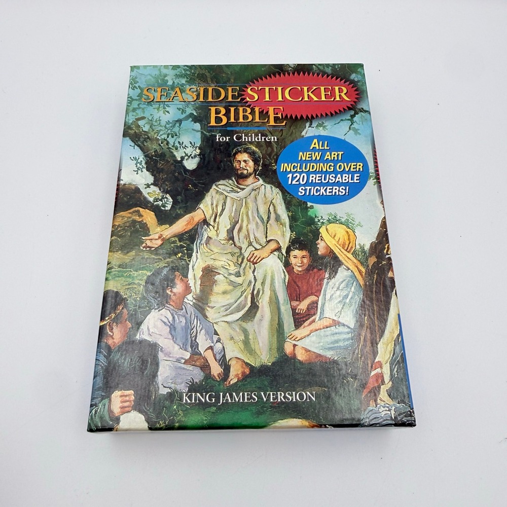 Vintage 1987 Thomas Nelson KJV Holy Bible Zippered Illustrated Charles McBarron